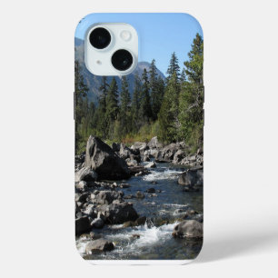 Coque Pour iPhone 15 Photo Pittoresque du lac Mountain