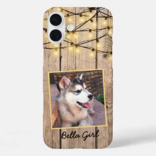 Coques iPhone 16 Plus Photo Russe Personnalisée Carré Alaskan Malamute C