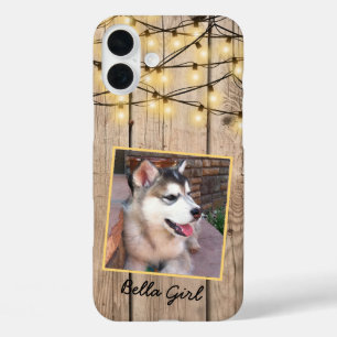 Coques iPhone 16 Plus Photo Russe Personnalisée Carré Alaskan Malamute C