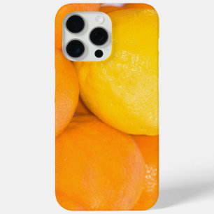 Coque iPhone 15 Pro Max Photographie de gros plan des agrumes d'orange et