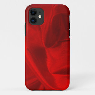 Coque iPhone 11 Photographie de Metallic Red Lame'