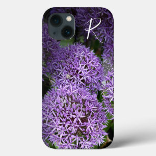 Case-Mate iPhone Case Photographie Fleurs violettes Monogramme