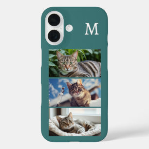 Coque Pour iPhone 16 Photos de chats Animaux de compagnie Photos Monogr