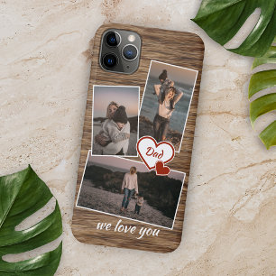 Case-Mate iPhone Case Photos Personnalisées pour Maman Papa et Cœur d'Am