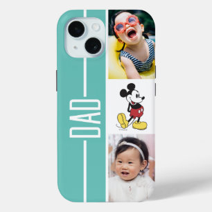 Coque Pour iPhone 15 Photos personnalisés Mickey Mouse