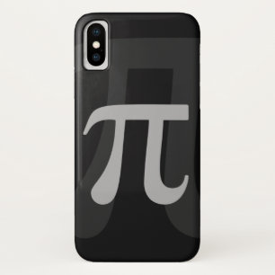 Coque iPhone X Pi foncé