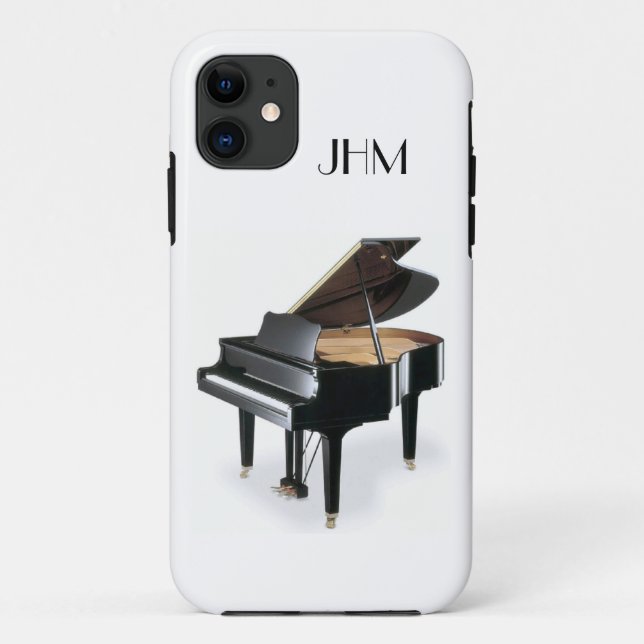 Coques Case-Mate iPhone Piano à queue fait sur commande de musique (Dos)