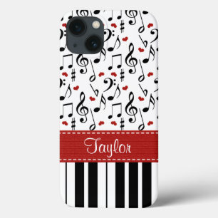 Case-Mate iPhone Case Piano de note de musique