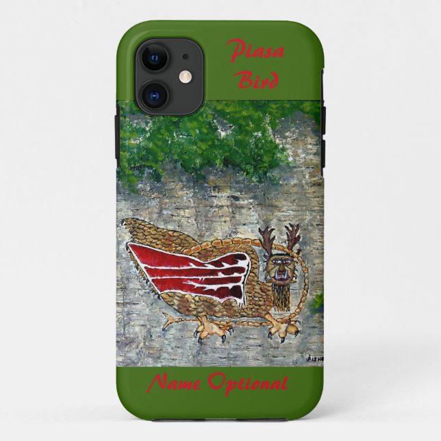 Coques Case-Mate iPhone Piasa Bird Illinois Légende amérindienne (Dos)