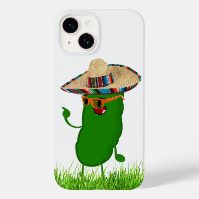 Coques Case-Mate iPhone Picker Personne Avec Sombrero Mexicain (Verso)