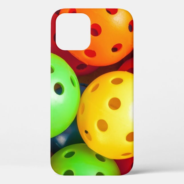 Coques Case-Mate iPhone Pickleball coloré (Verso)