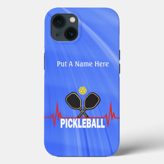Coques Case-Mate iPhone Pickleball Good for the Heart personnaliser (Verso)