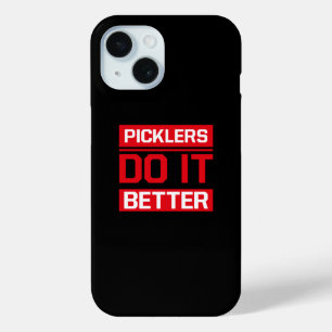Coque Pour iPhone 15 Picklers le font mieux - Pickleball