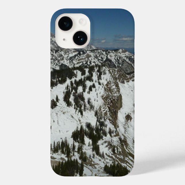 Coques Case-Mate iPhone Pics neigeux des monts Grand Teton I Photographie (Verso)