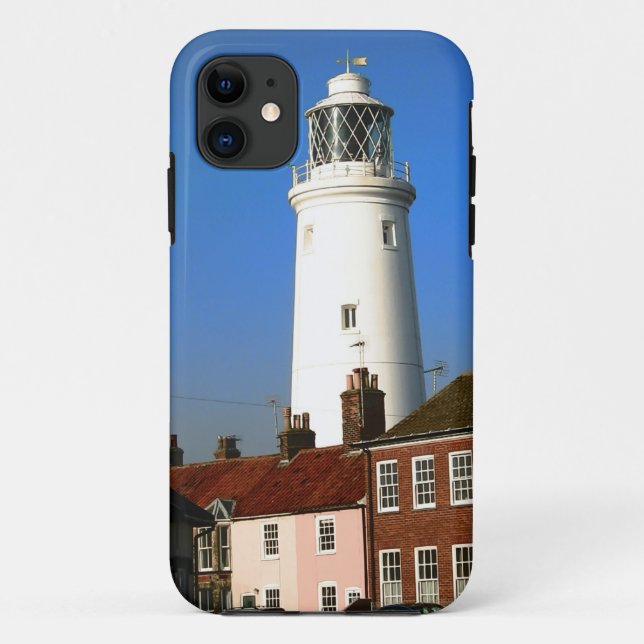 Coques Case-Mate iPhone pictur de phare dans la ville ensoleillée de (Dos)