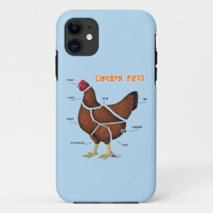 Coque iPhone 11 Pièces de poulet