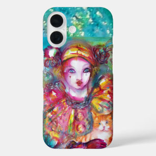 Coques iPhone 16 PIERO AVEC CAT masques vénitiens