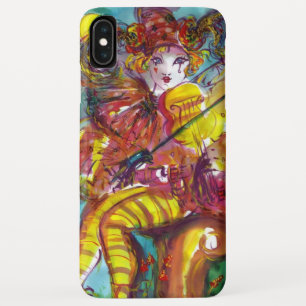 Coque Pour iPhone XS Max PIERO JOUER VIOLIN / Soirée carnavalesque vénitien