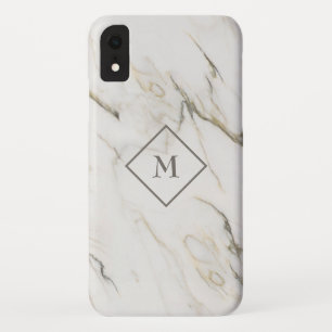 Case-Mate iPhone Case Pierre De Marbre blanc Gris Et Blanc
