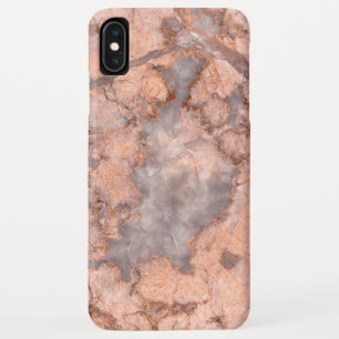 Case-Mate iPhone Case Pierre de marbre rose avec gris