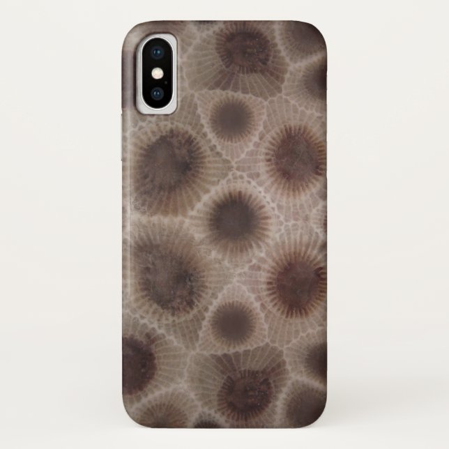Coques Case-Mate iPhone Pierre d'état de Petoskey Stone Michigan (Dos)