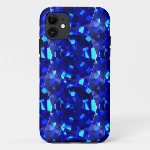 Coques Pour iPhone pierre précieuse bleue