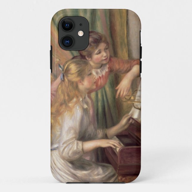 Coques Case-Mate iPhone Pierre Renoir| Jeunes filles au piano (Dos)
