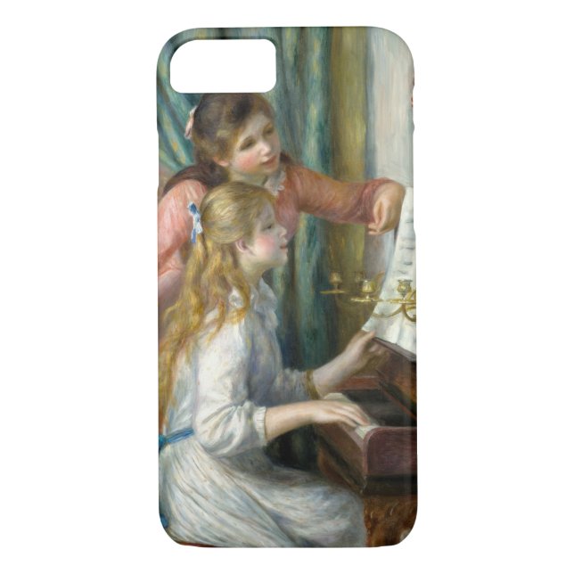 Coques Case-Mate iPhone Pierre Renoir - Jeunes filles au piano (Dos)