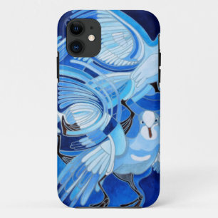 Case-Mate iPhone Case Pigeons de cordonnier en bleu de Cerulean
