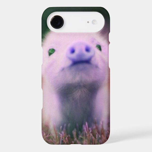 Coques Case-Mate iPhone Pigsy pourpre (Verso)