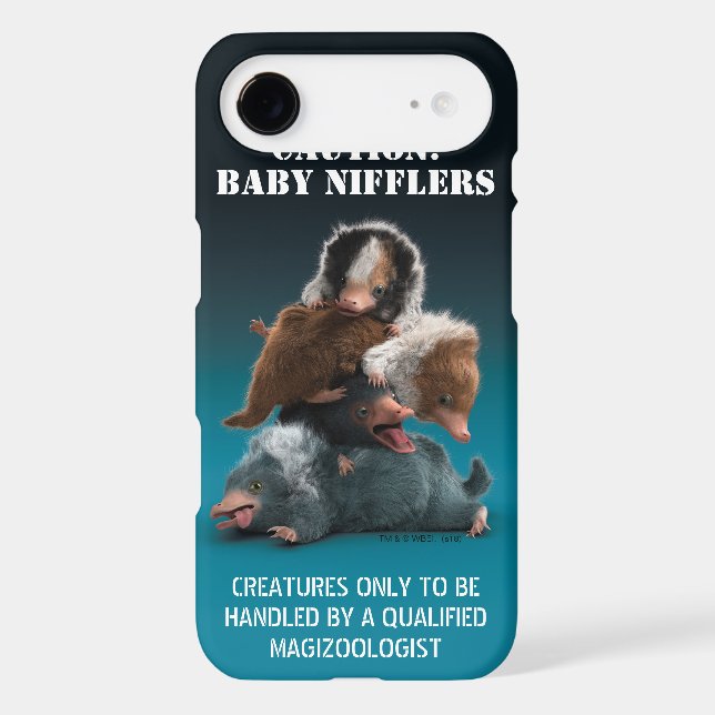 Coques Case-Mate iPhone Pile bébé NIFFLER™ (Verso)