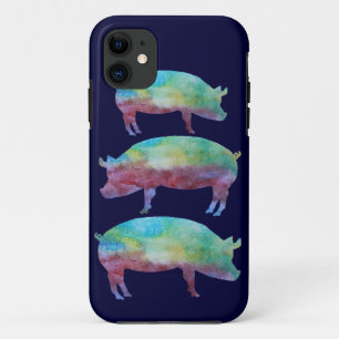 Coque Case-Mate Pour iPhone Pile de porc d'arc-en-ciel