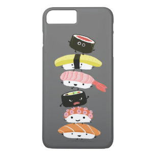 Coques Pour iPhone Pile de sushi - une tour de Kawaii des caractères