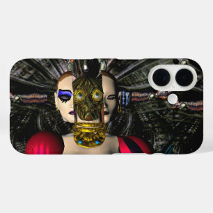 Coque Pour iPhone 16 PILOTE SPACESHIP ANDROID XENIA Science-fiction