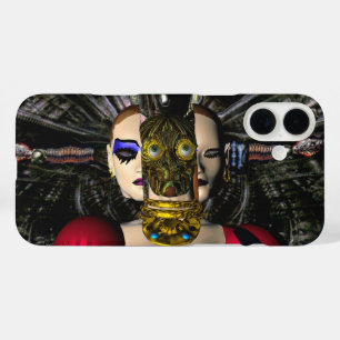 iPhone 16 Plus Case PILOTE SPACESHIP ANDROID XENIA, Science-fiction