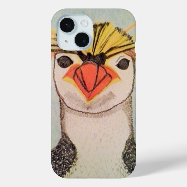 Coques Case-Mate iPhone Pingouin à trémie rocheuse (Verso)