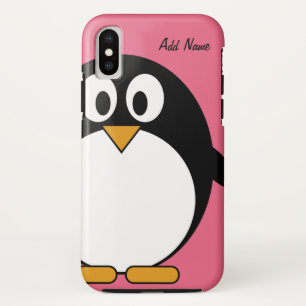 Coque Case-Mate Pour iPhone Pingouin mignon de bande dessinée - contact d'iPod