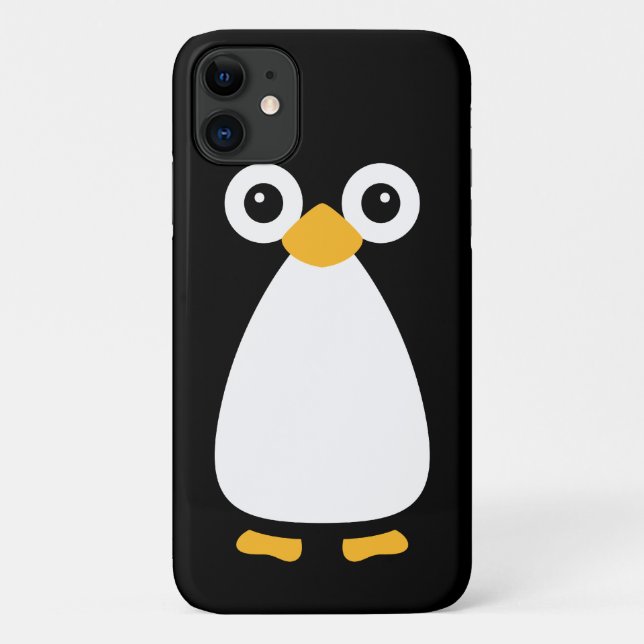 Coques Case-Mate iPhone Pingouin vectoriel mignon (Dos)