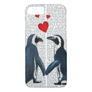 Etui iPhone Case-Mate Pingouins Avec Coeurs D'Amour