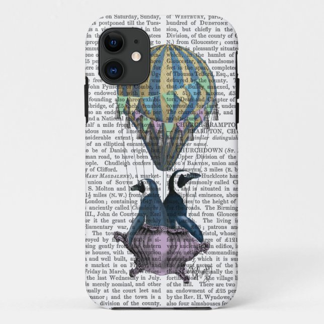 Coques Case-Mate iPhone Pingouins de vol (Dos)