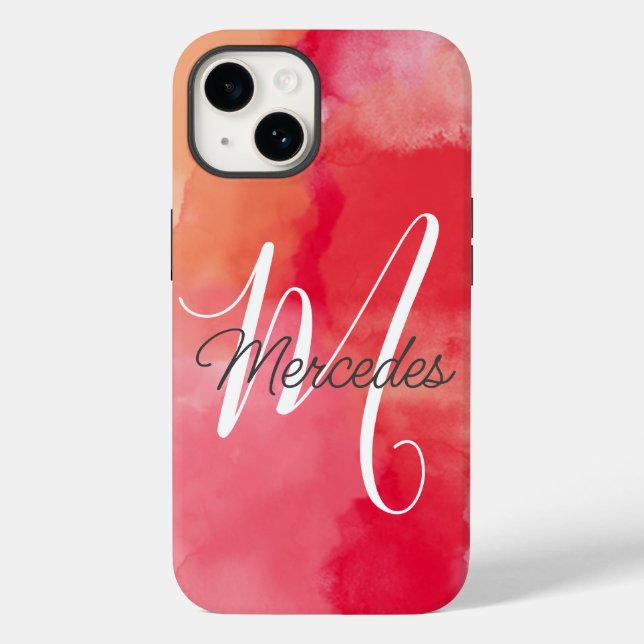 Coques Case-Mate iPhone Pink and Reds Tie Dye iPad Smart Cover (Verso)