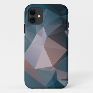 Case-Mate iPhone Case Pink Blue Abstrait Pyramid Motif Coque-Mate iPhone