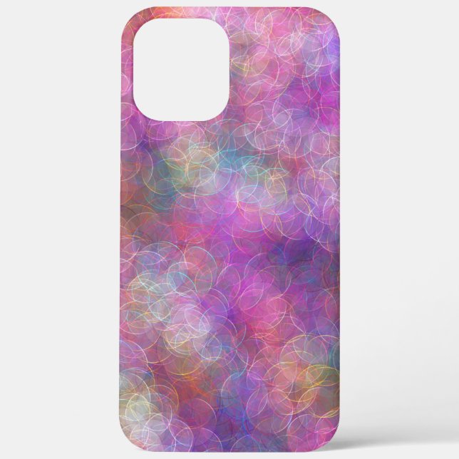 Coques Case-Mate iPhone \Pink et Purple Bokeh (Verso)