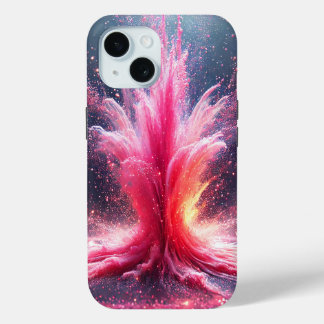 Coque Pour iPhone 15 Pink explosion