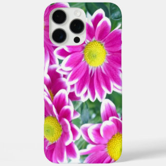 Coques iPhone 16 Pro Max Pink Flowers 