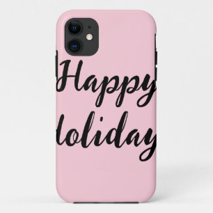 Case-Mate iPhone Case Pink pastel joyaux vacances Noël stylet simple