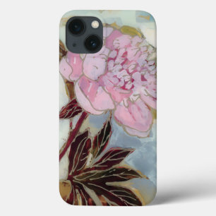 iPhone 13 Case Pink Peony Blossom