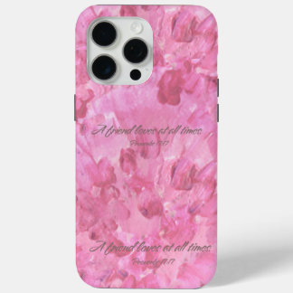Coque iPhone 15 Pro Max Pink Peony Phone Case-A Friend Loves