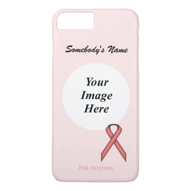 Coques Case-Mate iPhone Pink Standard Ribbon Tmpl par Kenneth Yoncich (Dos)