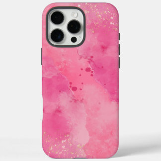 Coques iPhone 16 Pro Max Pink Watercolor Linktree |